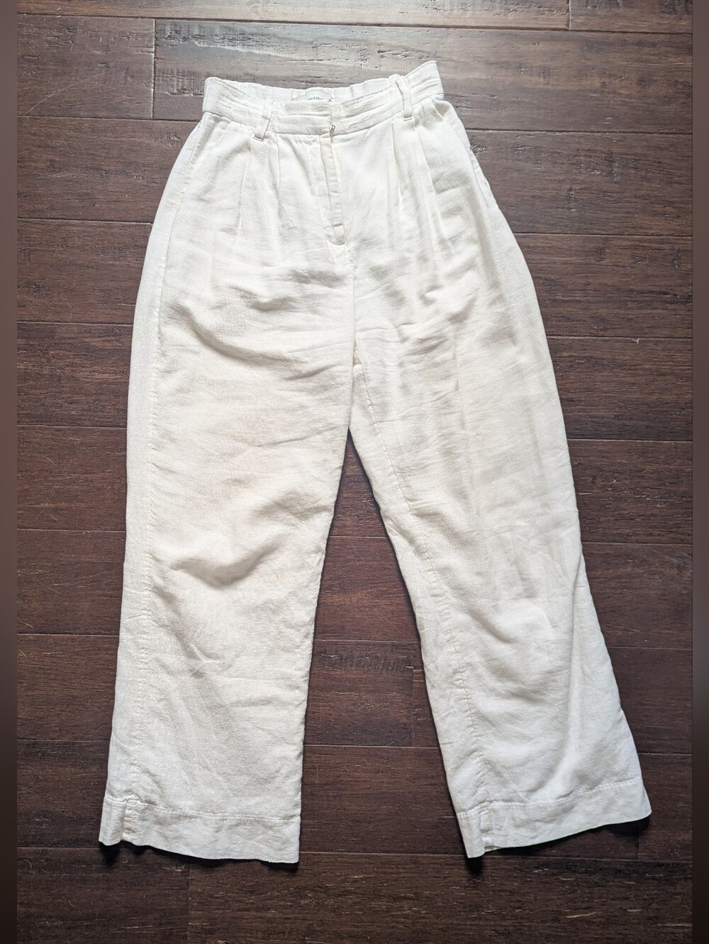 Abercrombie & Fitch Sloane Tailored Linen Pant